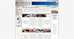 Desktop Screenshot of pregnancyquestionsandanswers.com